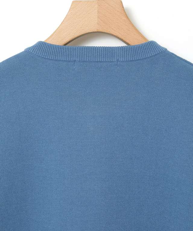 ダブルジャカード ニット カーディガン【手洗いOK】