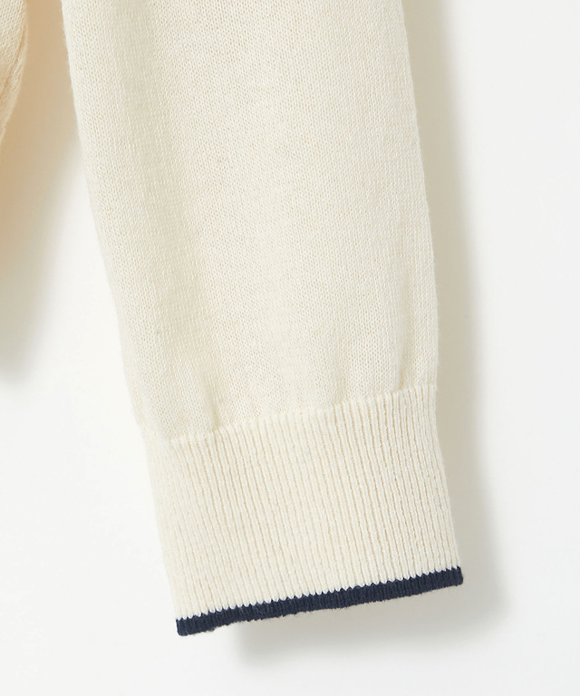 コットンブレンド ツイン ニット【手洗いOK】【オンラインショップ・一部店舗限定】