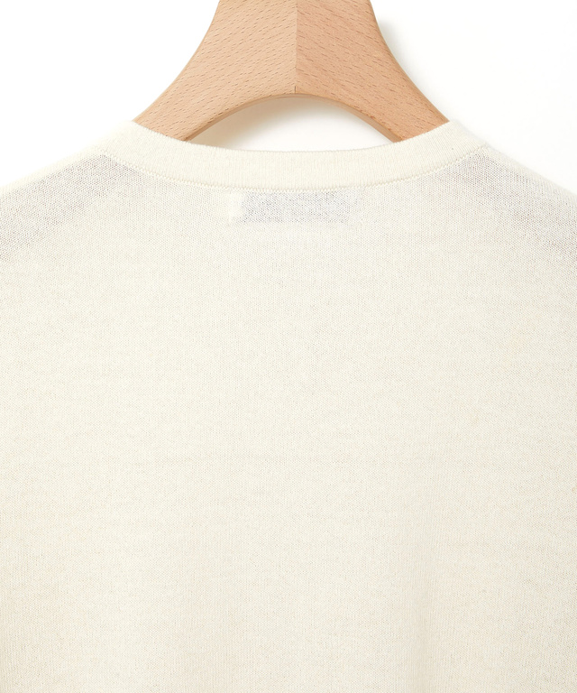 コットンブレンド ツイン ニット【手洗いOK】【オンラインショップ・一部店舗限定】