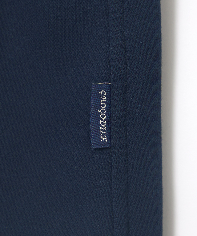 フード付き クロコダイルタータン コート