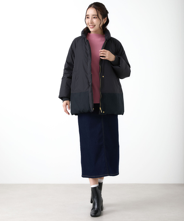 切り替え ソフトダウン ジャケット