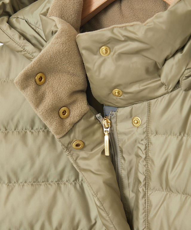 バイアスステッチ ロングダウン【撥水加工】