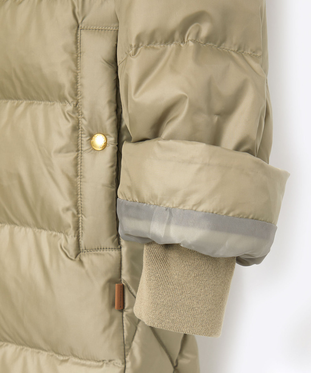 バイアスステッチ ロングダウン【撥水加工】