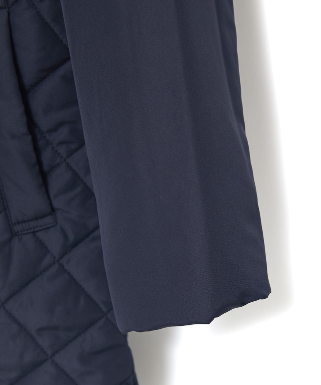 キルティング切り替え 中綿 ジャケット【撥水加工】