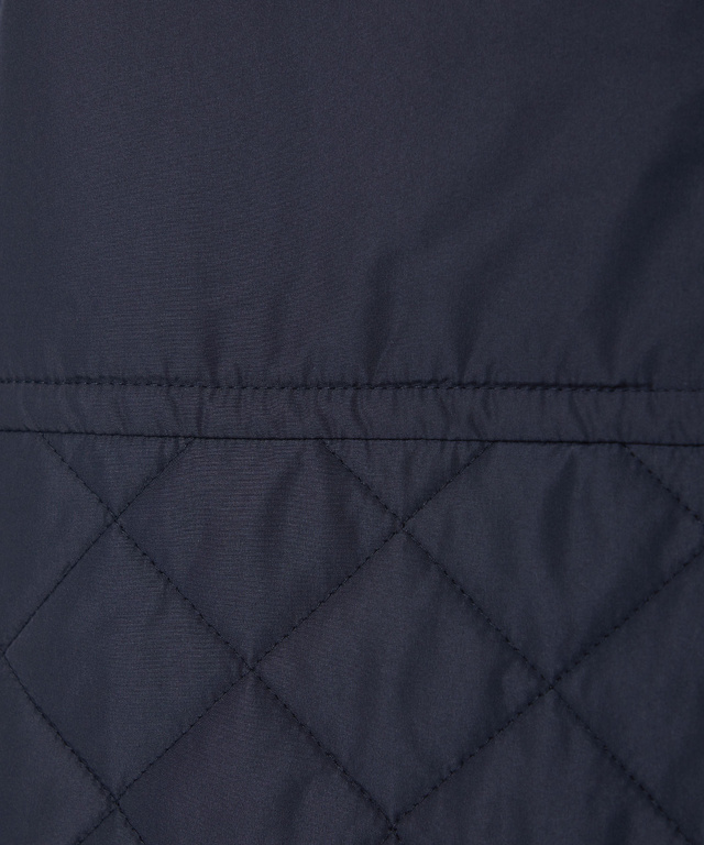 キルティング切り替え 中綿 ジャケット【撥水加工】