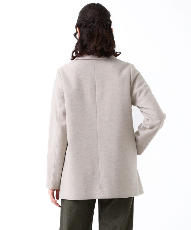 ウールライク ミドル コート