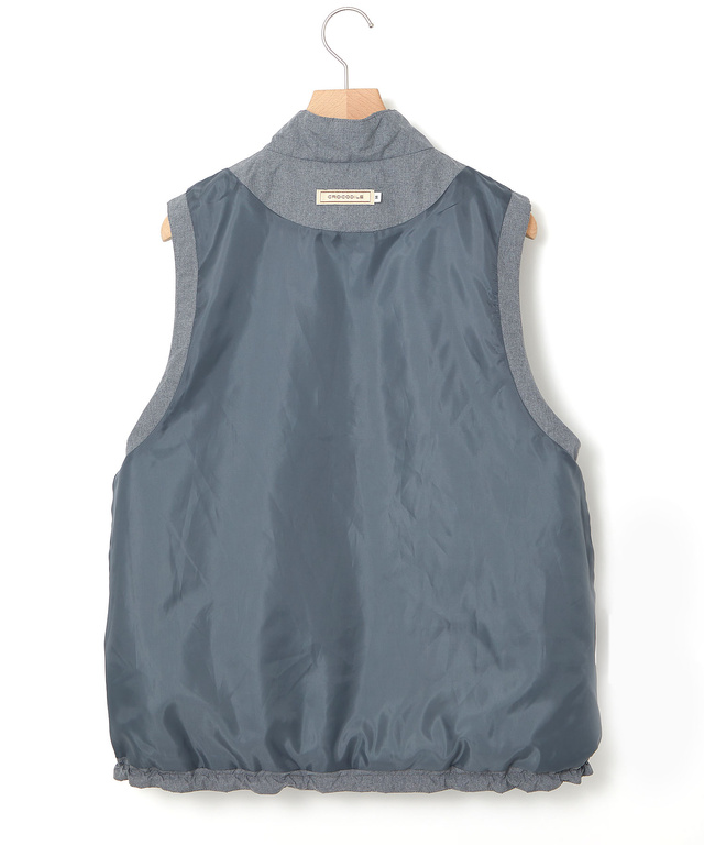 中綿 タフタ ベスト【撥水加工】