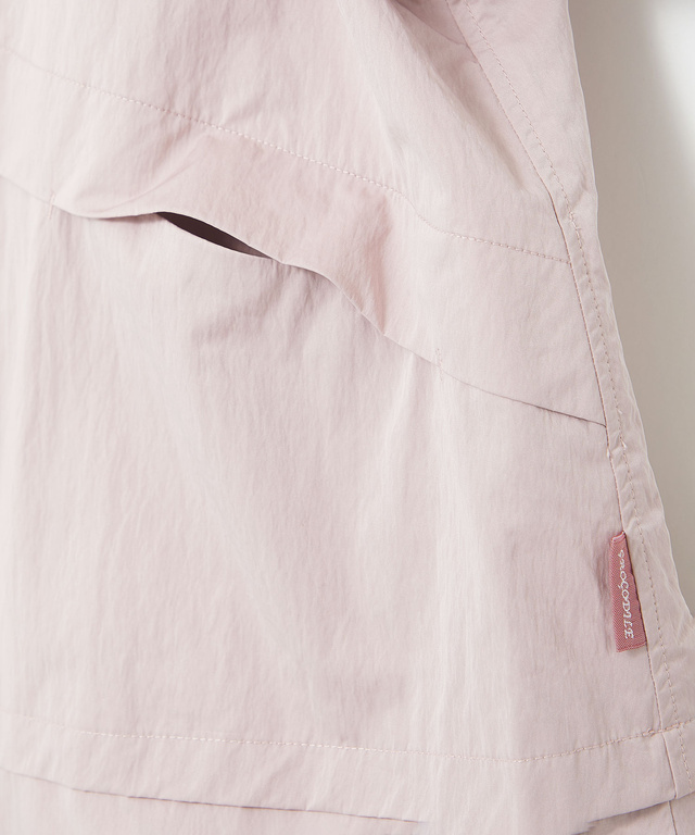 スタンドカラー マウンテンパーカー