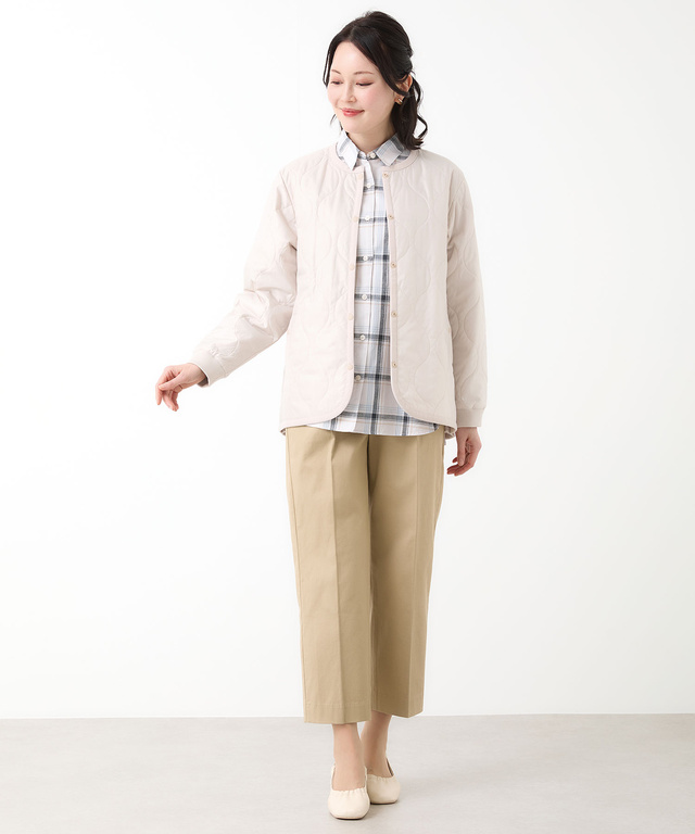 中綿 キルティング ジャケット