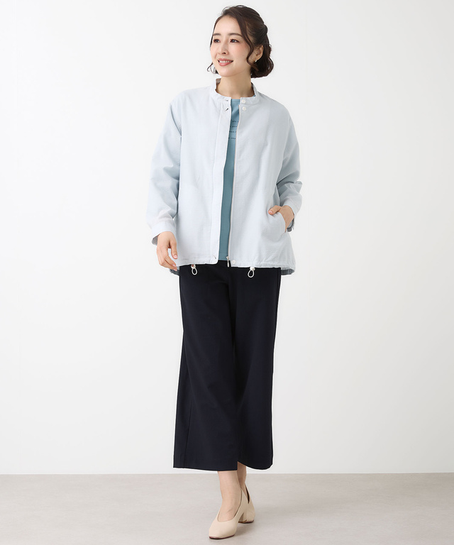 サッカー ギンガム ブルゾン【手洗いOK】