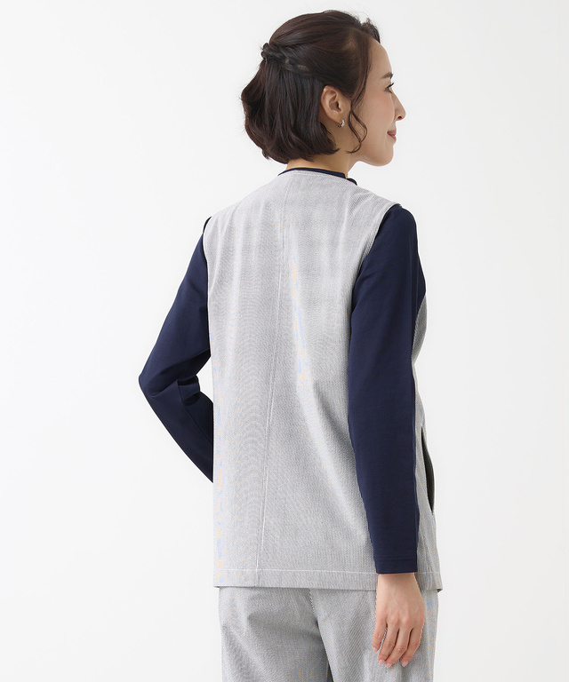 サッカー ボタン ジレ【手洗いOK】