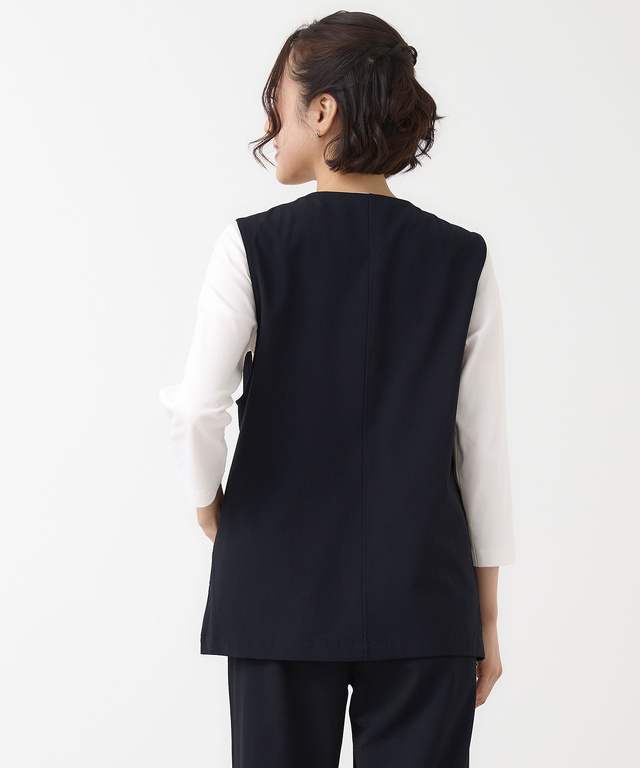 サッカー ボタン ジレ【手洗いOK】