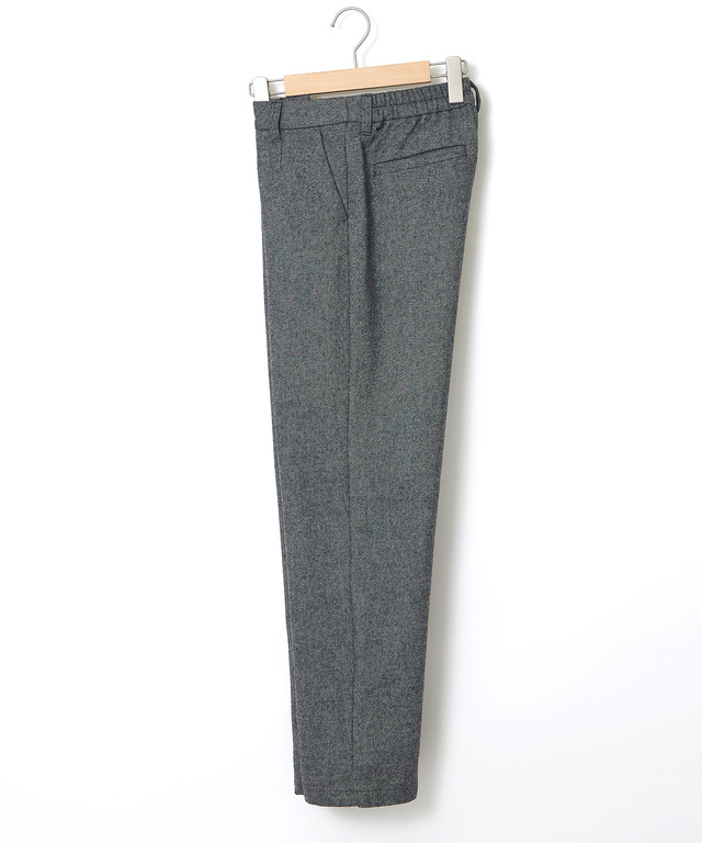 ウール混 ストレートパンツ