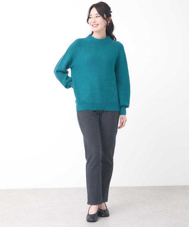 裏起毛 スリムパンツ