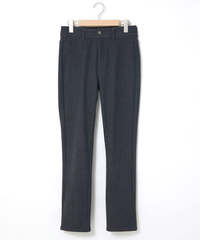 裏起毛 スリムパンツ