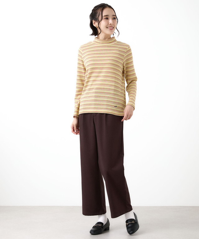 ツイル ワイド パンツ