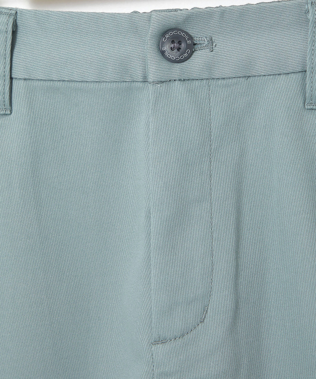 ストレッチ ストレート パンツ【接触冷感】【吸汗速乾】