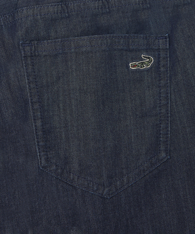 ブリーズデニム 【ワイド9分丈】【接触冷感】