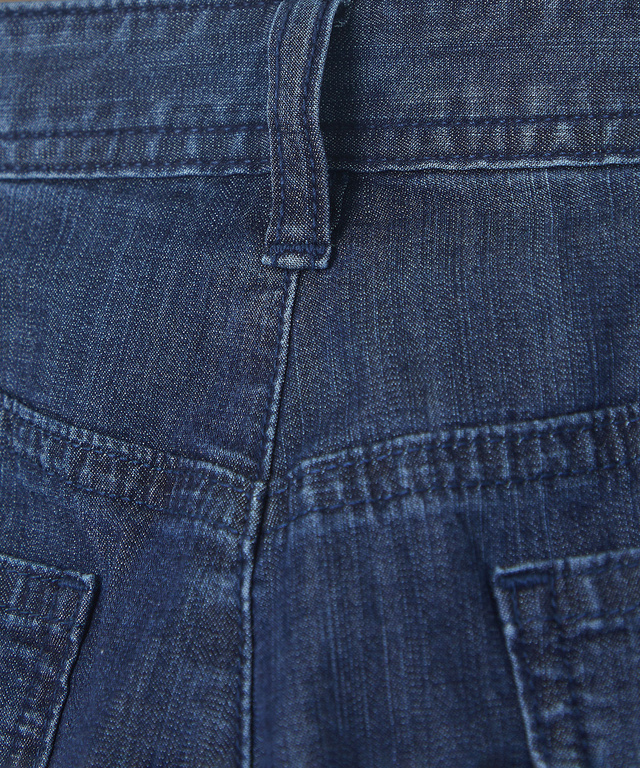 ブリーズデニム 【スリム8分丈】【接触冷感】