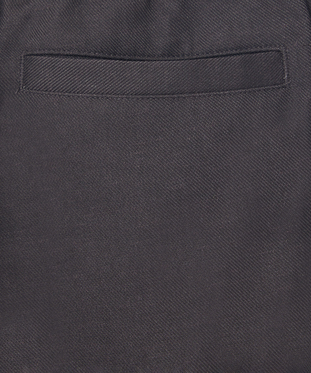 リネンブレンド セミワイド パンツ