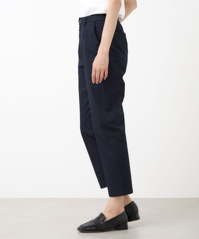 ツイル テーパード パンツ