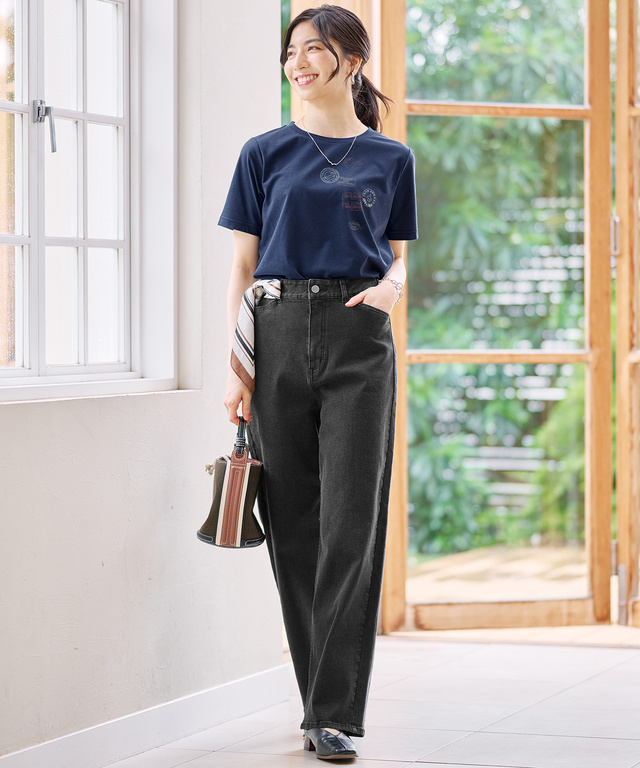 ストレート デニム パンツ
