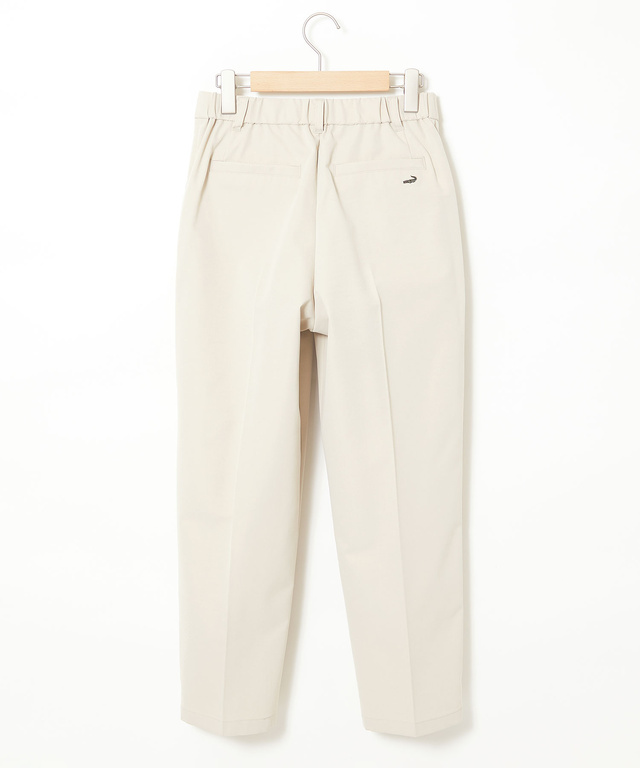 センタープレス テーパード パンツ