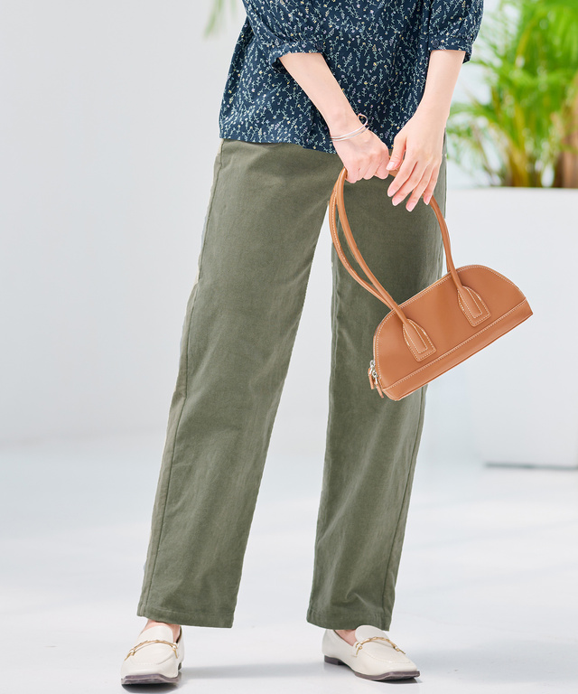 裏起毛 コーデュロイ パンツ