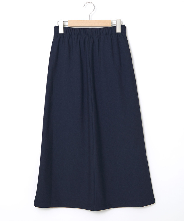 ウエストゴム 裏起毛 スカート