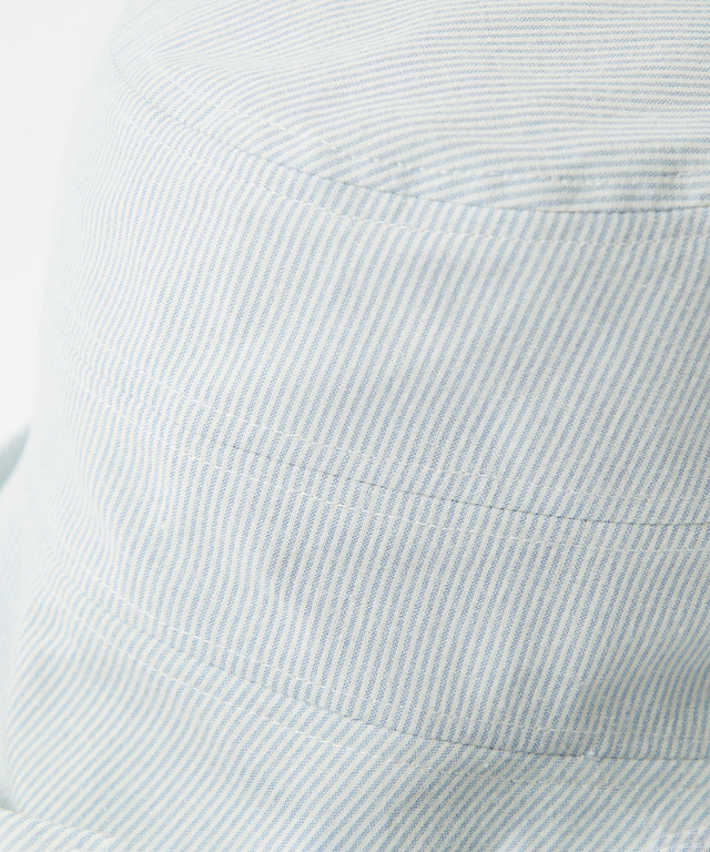 ストライプ オブザー ハット【UVカット】【手洗いOK】