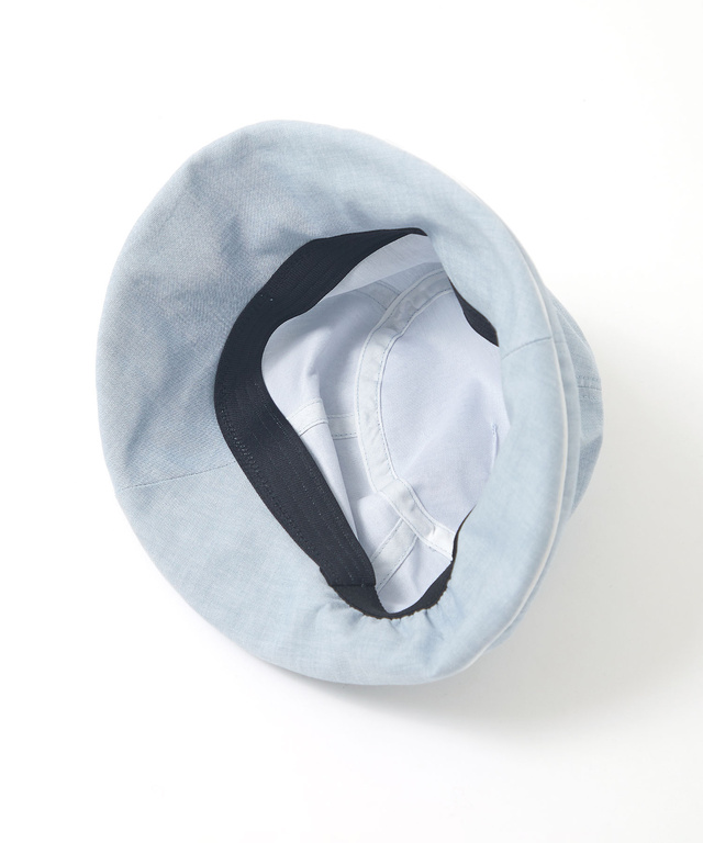 ダンガリー エッジアップハット【UVカット】【手洗いOK】