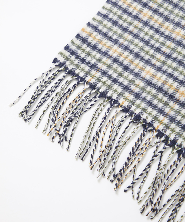 クロコダイルタータン マフラー【手洗いOK】