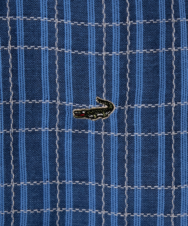 ダブルガーゼ チェック チュニック