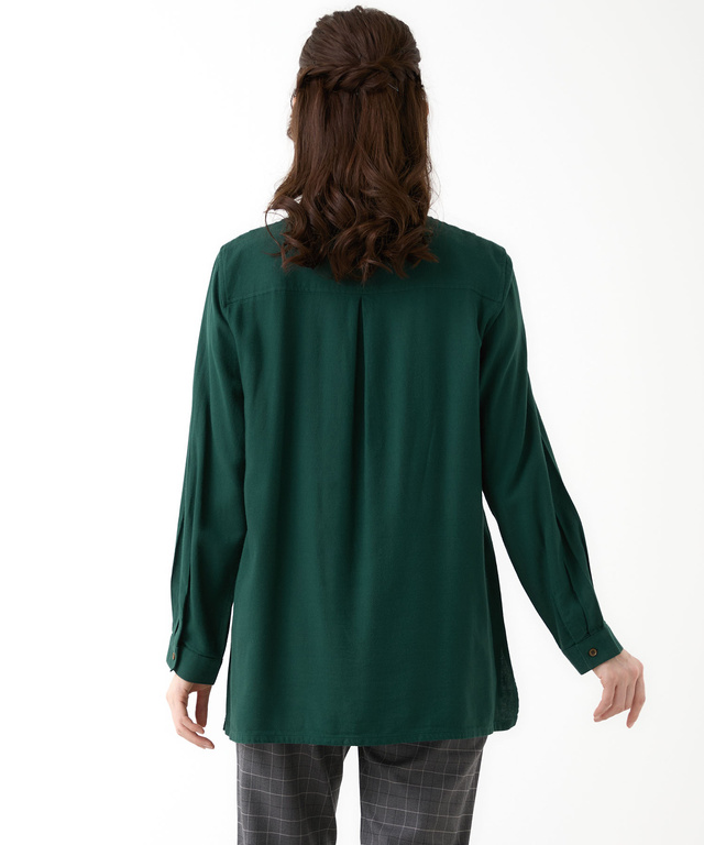 刺繍 ヨークデザイン チュニック