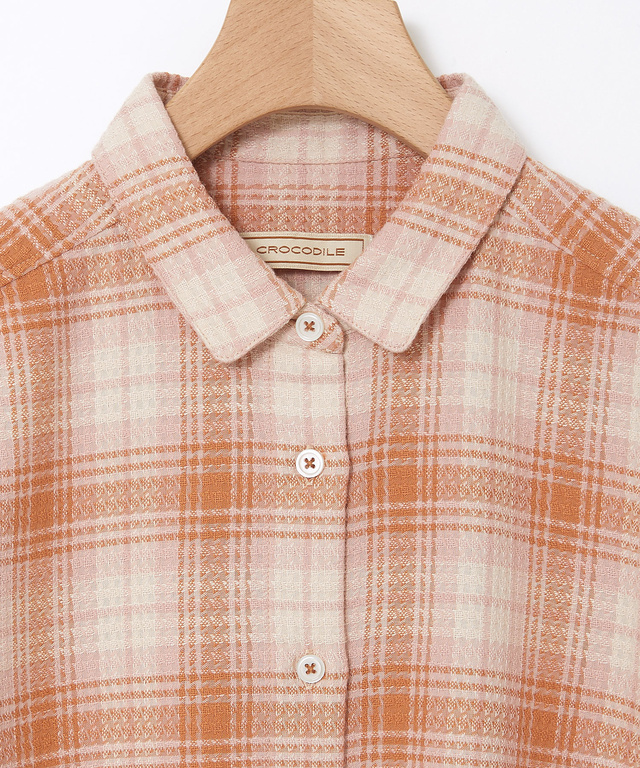 ドビー チェック チュニック【一部店舗限定】