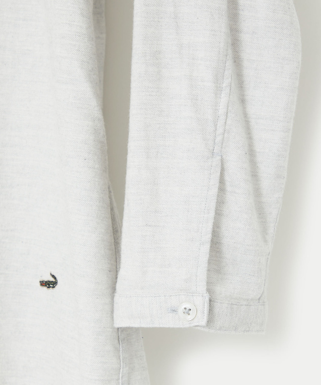 コットン バンドカラー チュニック【一部店舗限定】