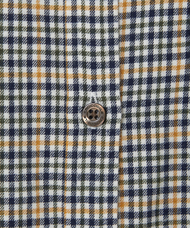 クロコダイルタータン 長袖 ワンピース