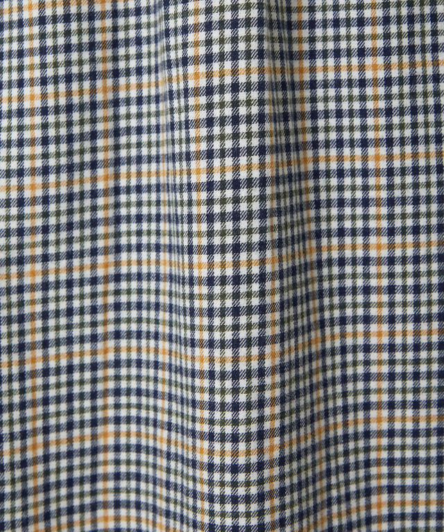 クロコダイルタータン 長袖 ワンピース