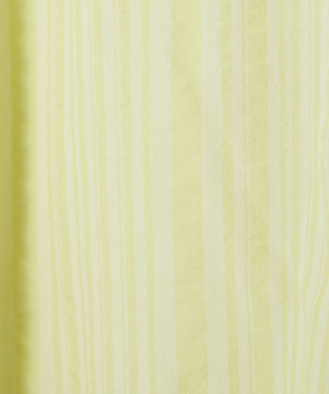 ストライプ ギャザー チュニック