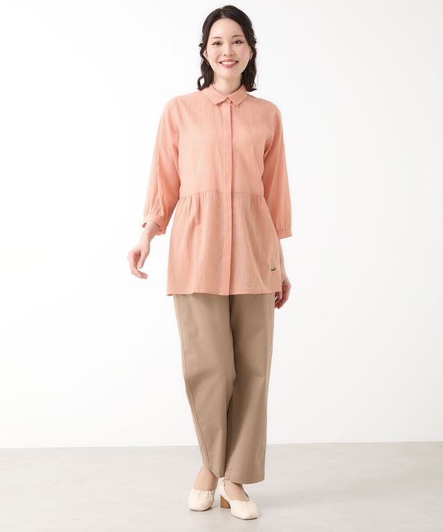 エアリー ギャザー チュニック