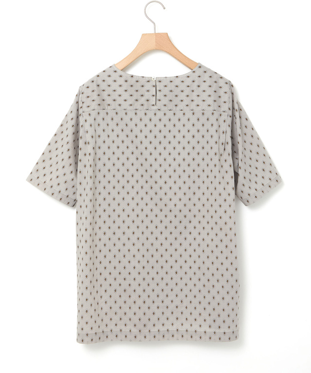 プロヴァンス柄 スクエアネック チュニック【オンラインショップ・一部店舗限定】