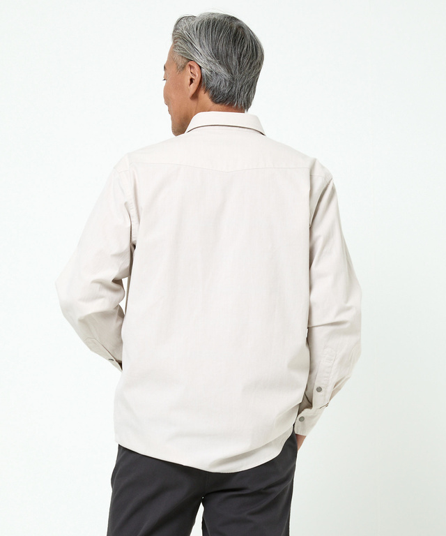 ダブルポケット デザイン シャツ