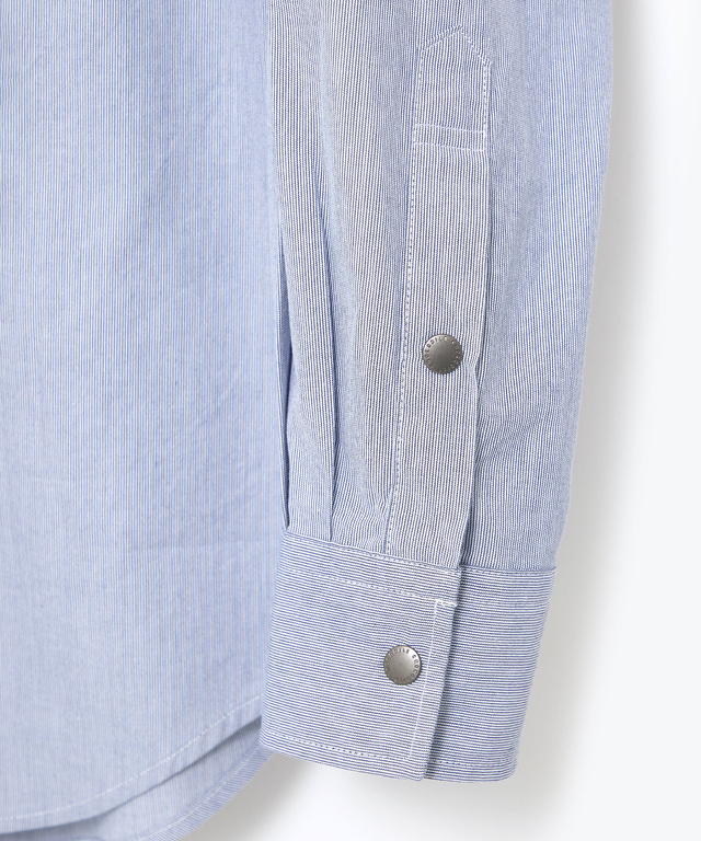 ダブルポケット デザイン シャツ