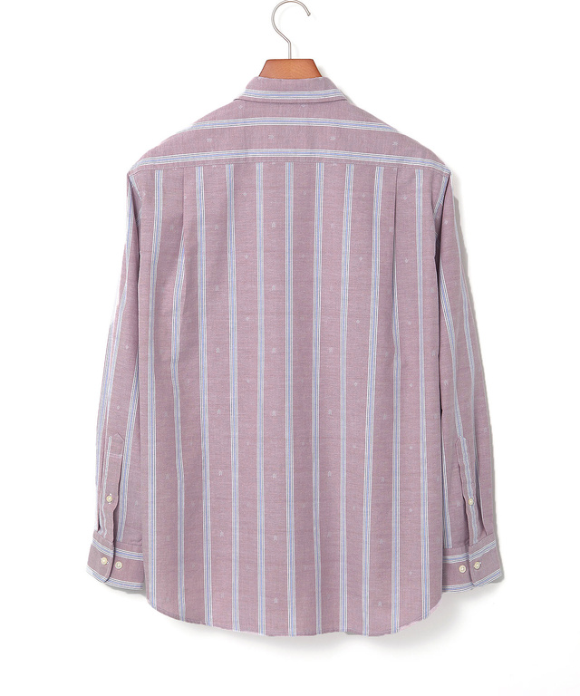 カットドビー ストライプ シャツ