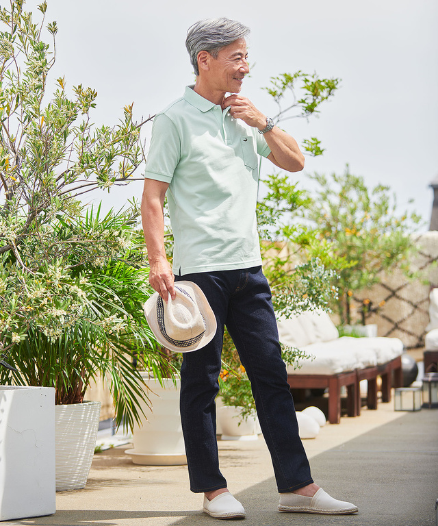 【ベストセラー】ワンポイント半袖ポロシャツ【抗菌】