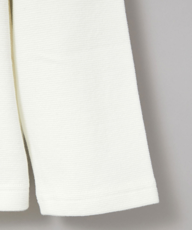 ハイネック リブ カットソー