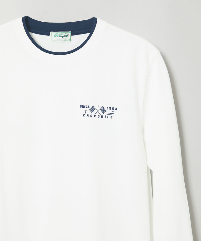 レイヤード風 ダブルフェイス Tシャツ