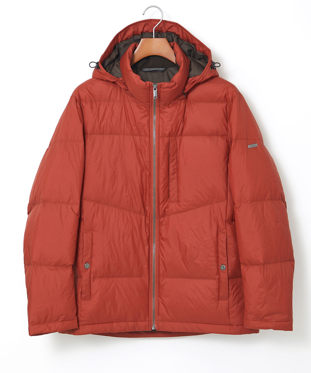 フード付き ダウン ジャケット