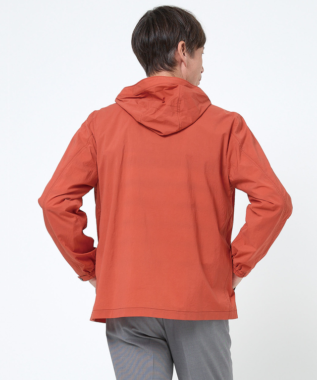 フード付き ストレッチ マウンテンパーカー