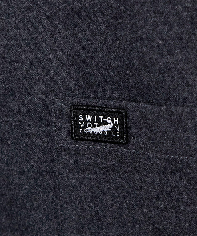 バンドカラー ネル シャツ